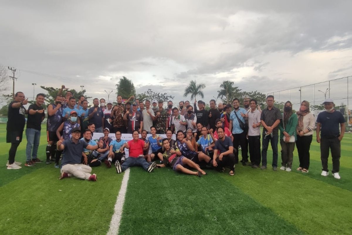 Turnamen Mini Soccer PWI Kotim jadi ajang silaturahmi wartawan Kalteng