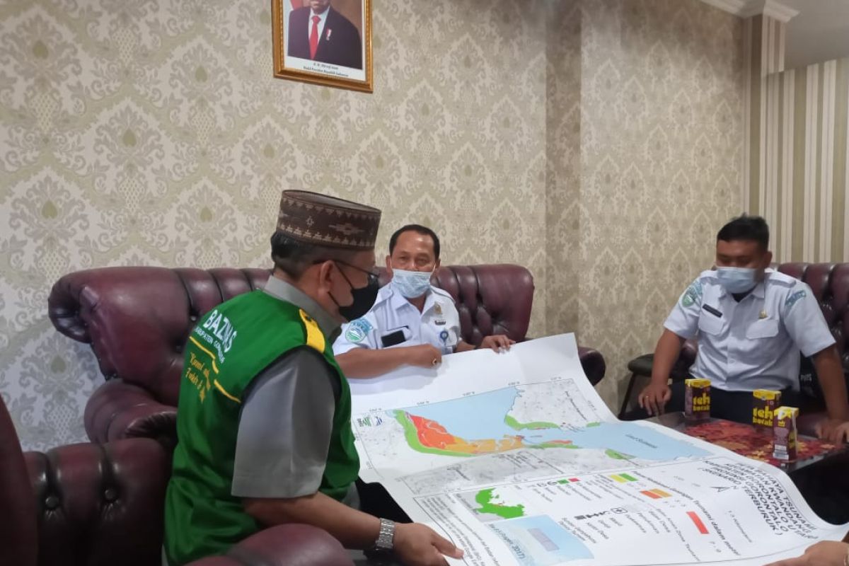 Gorontalo Utara terima peta bahaya tsunami dari BMKG