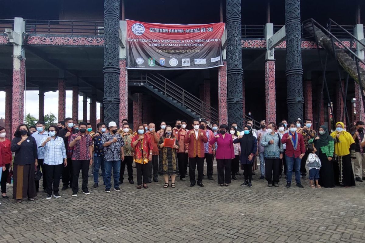 Deklarasikan keberagaman beragama di Pontianak