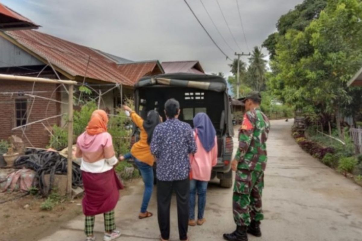 Kodim Polewali Mandar sisir pelosok desa ajak warga divaksin