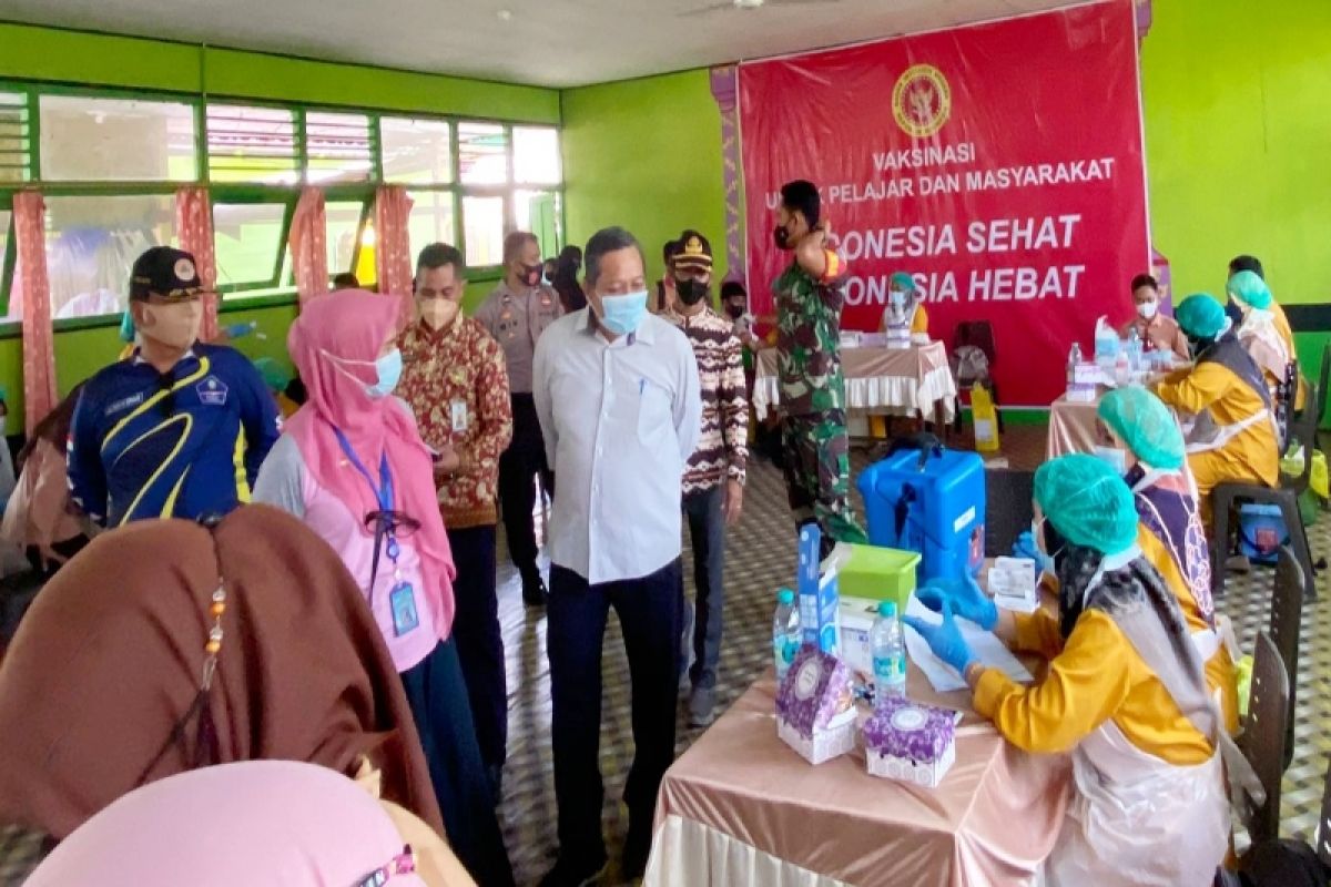 Binda Kalteng fasilitasi vaksinasi COVID-19 untuk 1.073 pelajar Kotim