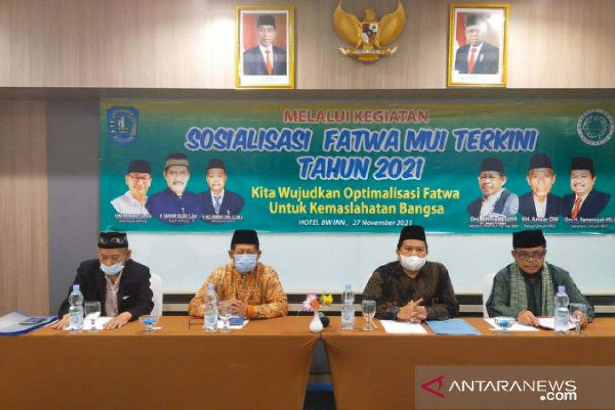 MUI Bangka Belitung Sosialisaikan Fatwa Terkini - ANTARA News Bangka ...