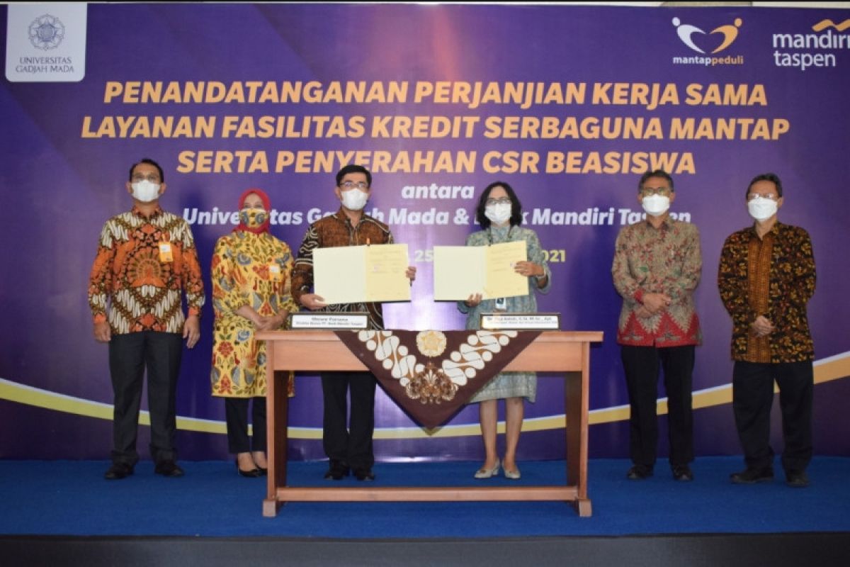 Bank Mandiri Taspen gandeng UGM beri fasilitas kredit untuk dosen