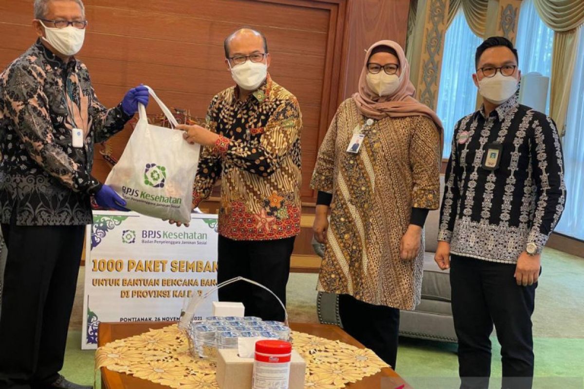 BPJS Kesehatan provides aid to West Kalimantan flood victims