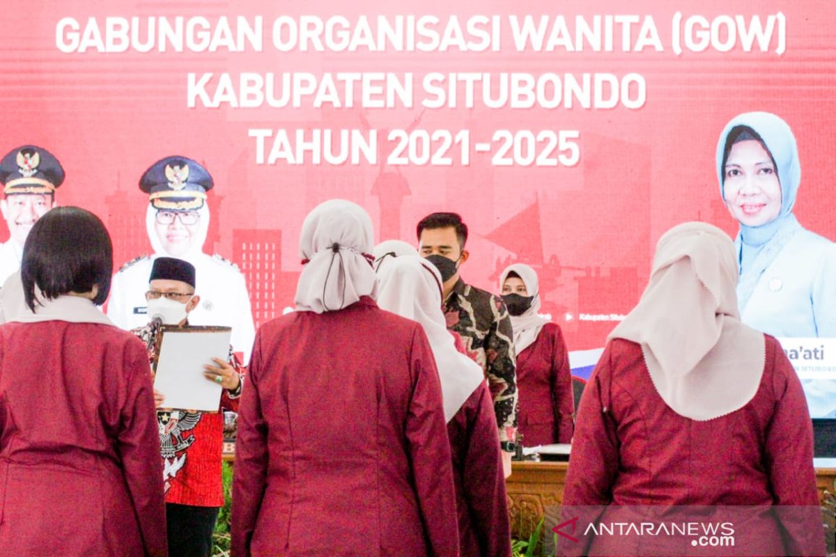 Bupati Situbondo sebut GOW berperan penting berdayakan organisasi vakum