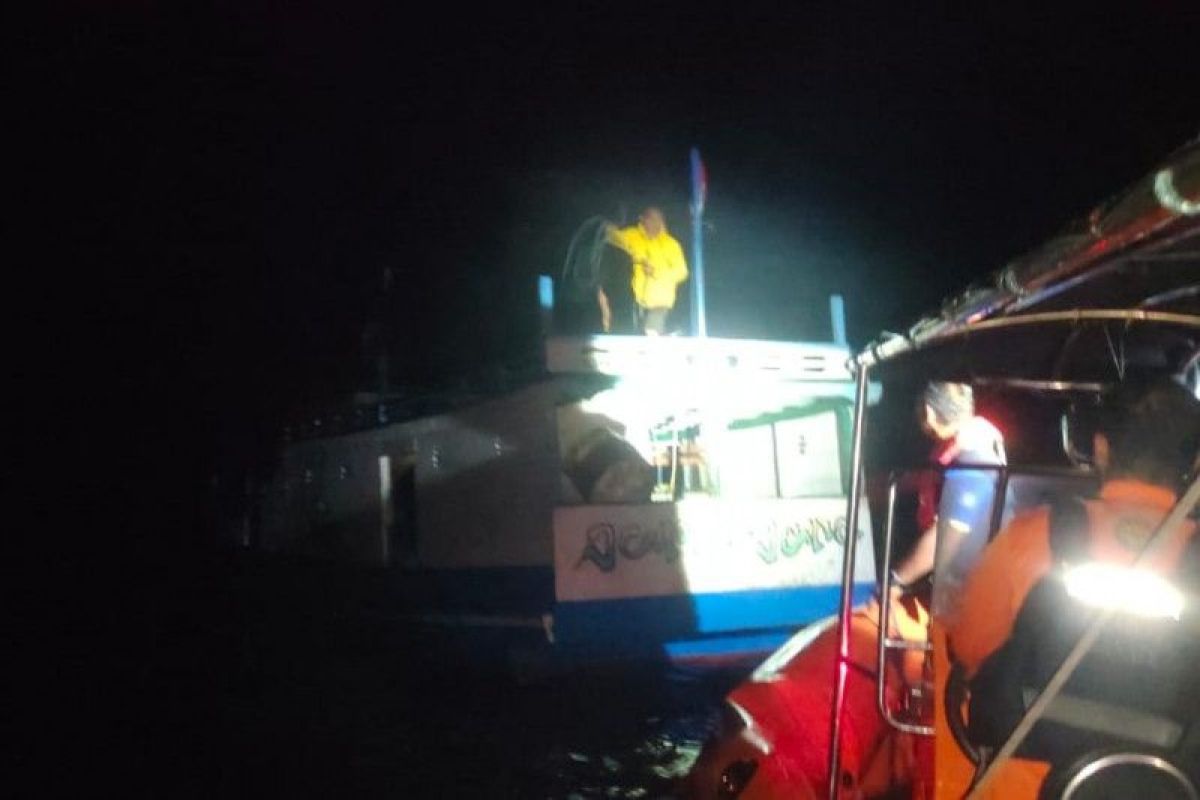 KM Morero ditemukan Basarnas Ternate, penumpang dilaporkan selamat