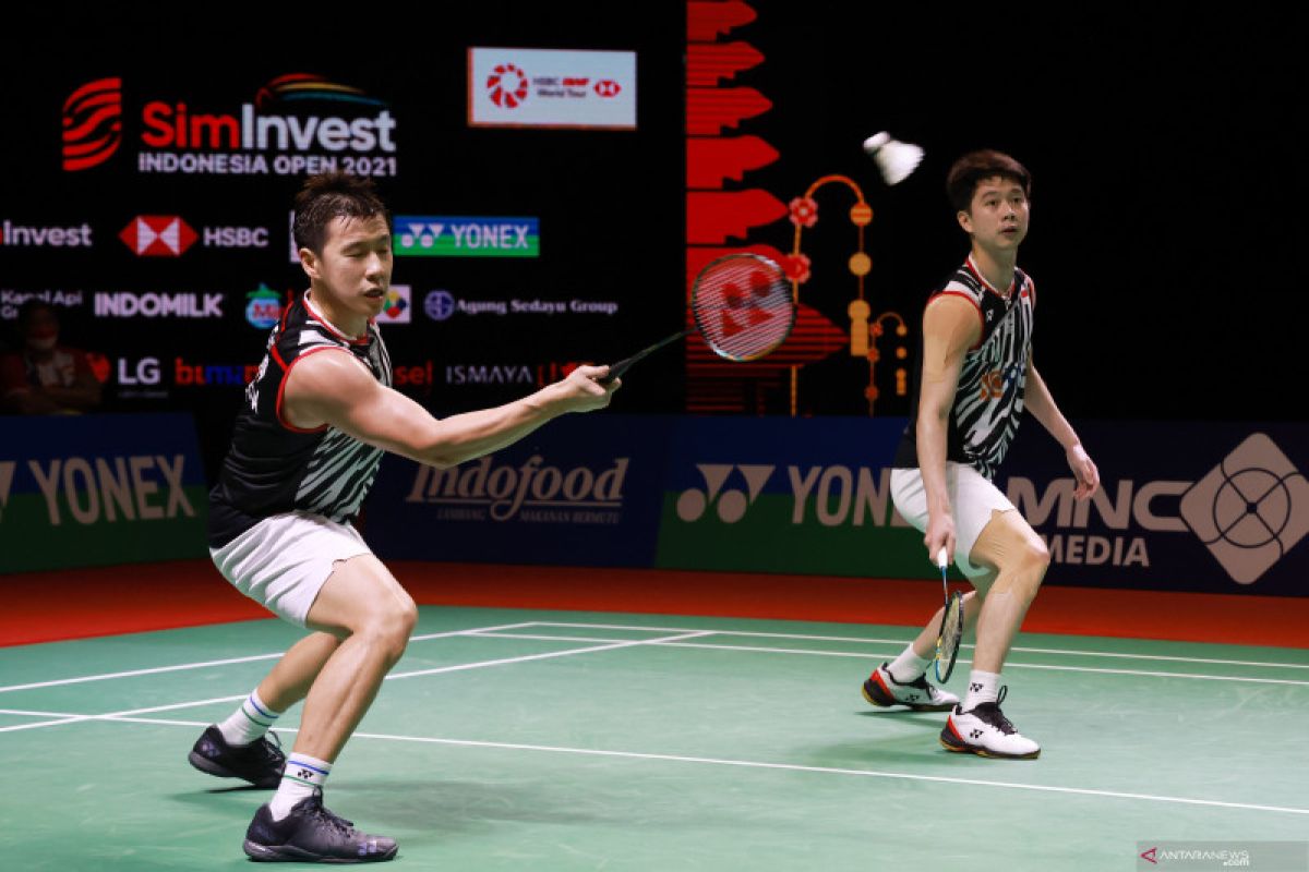 World Tour Finals: Kevin/Marcus kalahkan Lee/Wang di penyisihan Grup A