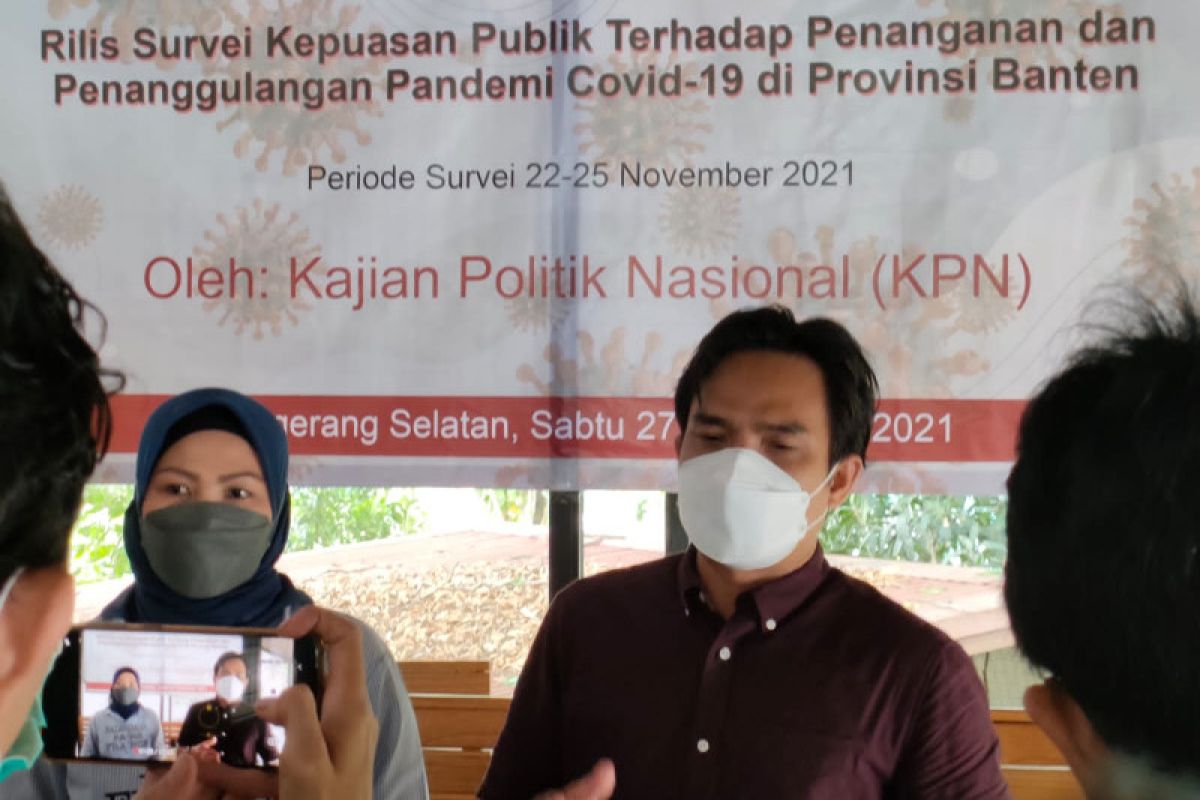 Hasil survei, Pemprov Banten berhasil tangani pandemi COVID-19