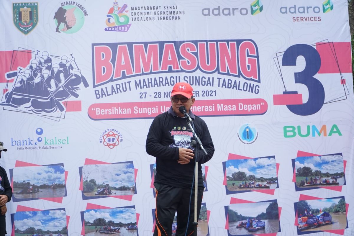 Bupati Tabalong ajak anak muda jaga Sungai Tabalong