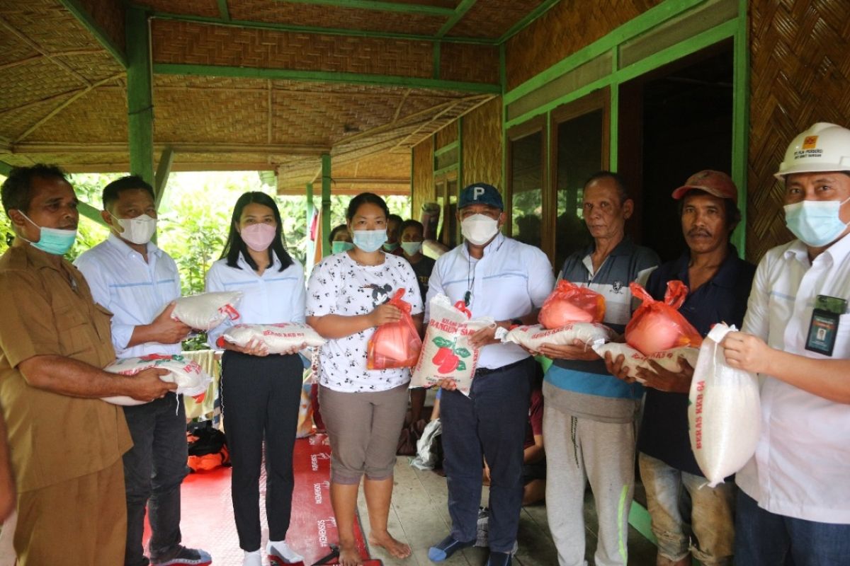 PLN Sumut bantu korban longsor Deliserdang