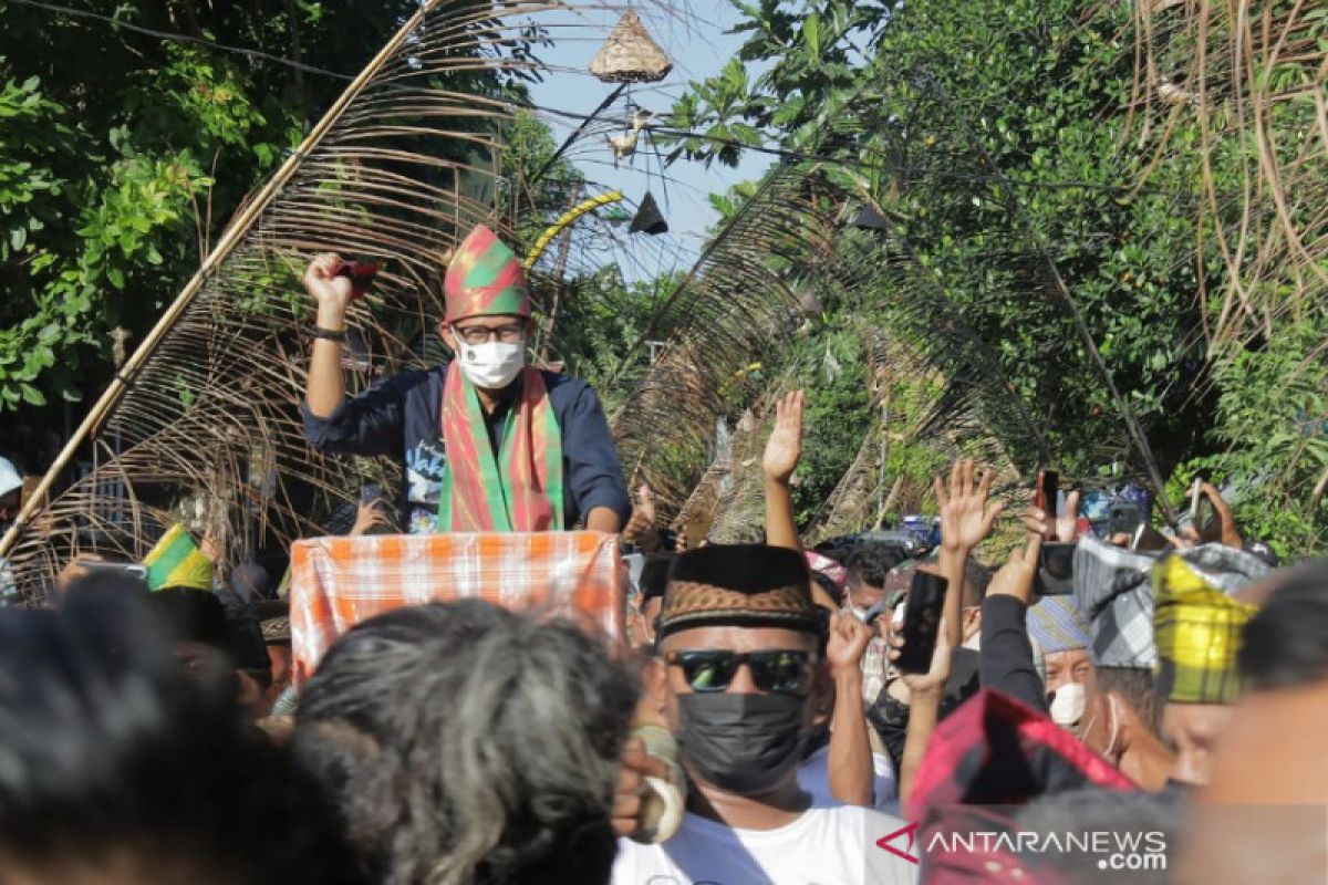 Sandiaga Uno dorong perekonomian warga Wakatobi