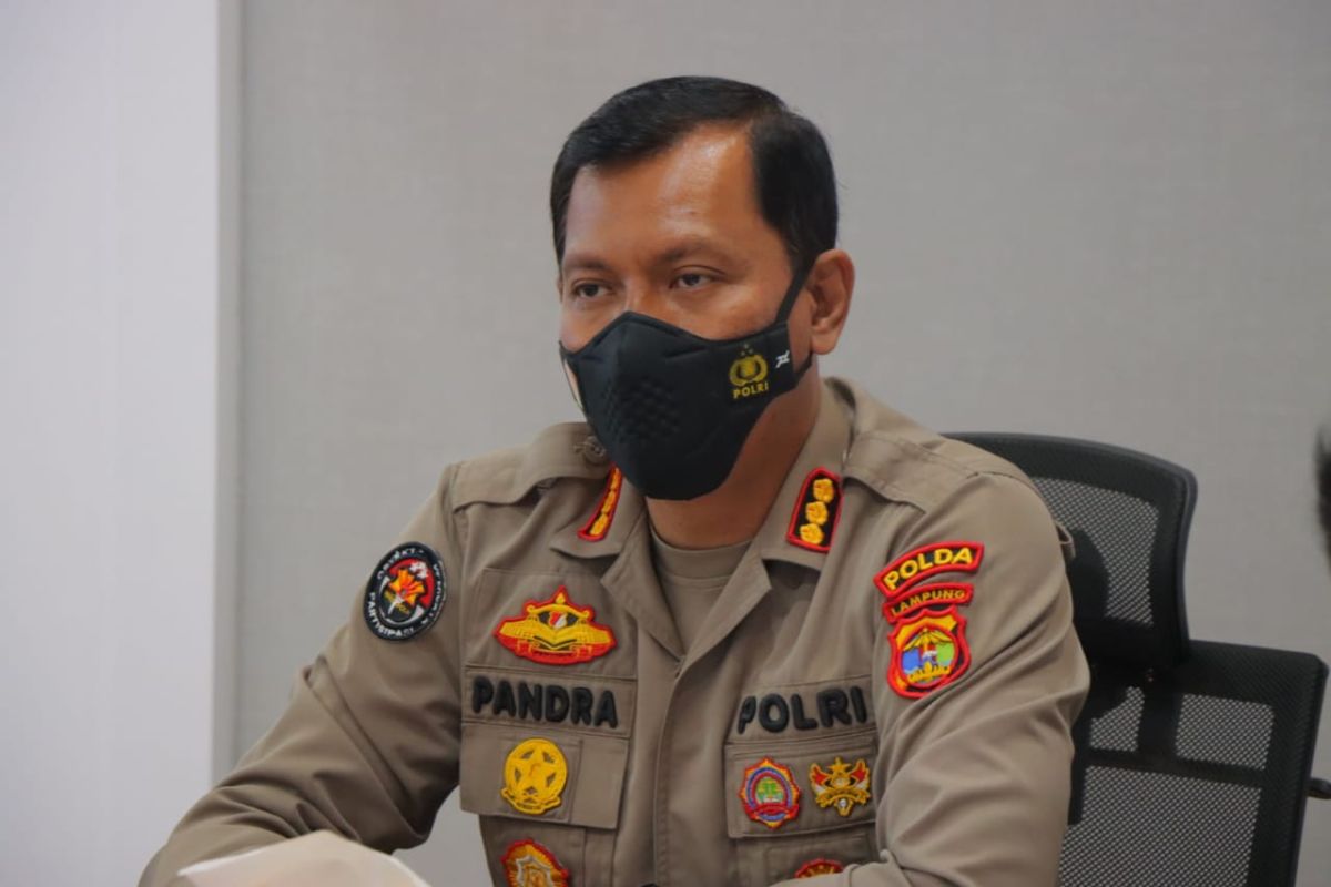 Polda Lampung dan jajaran vaksinasi 48.792 warga