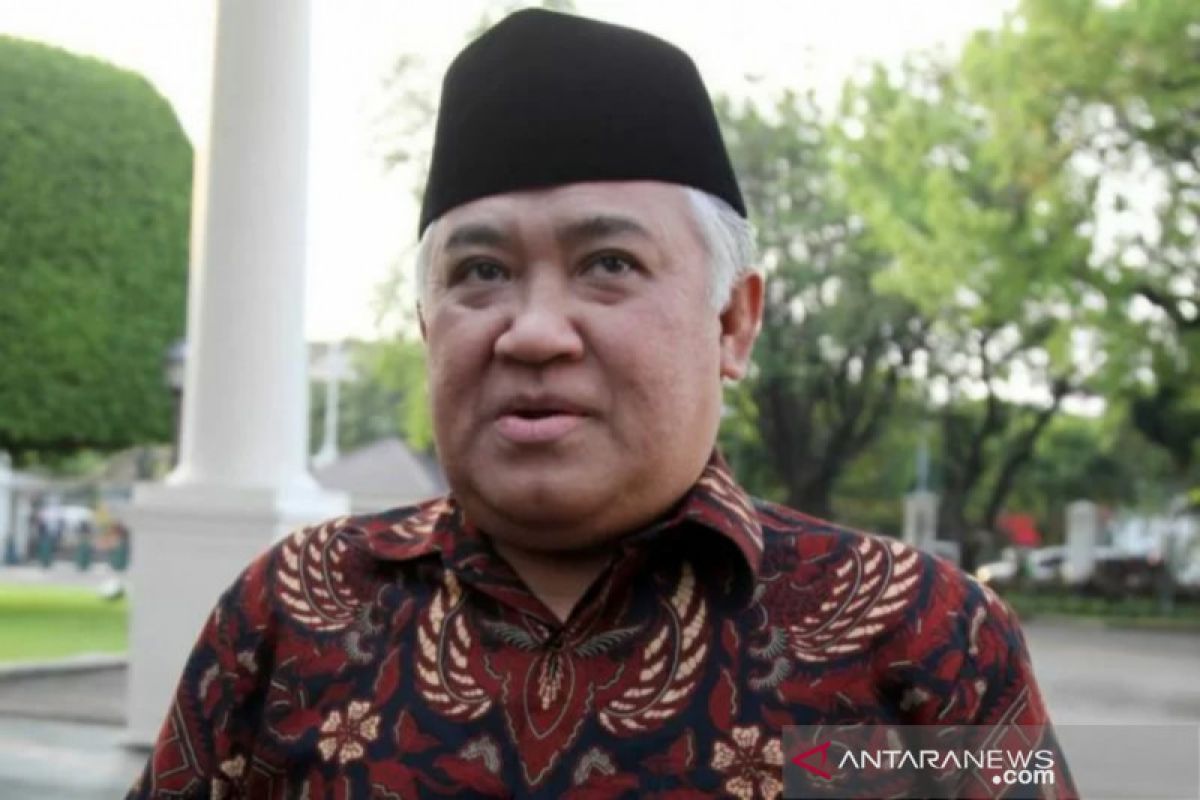 Tokoh Muhammadiyah Din Syamsuddin sebut ujaran kebencian lahir dari rasa ketakutan