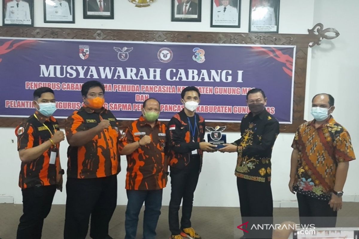 SAPMA Pemuda Pancasila Gumas berkomitmen dukung pembangunan daerah