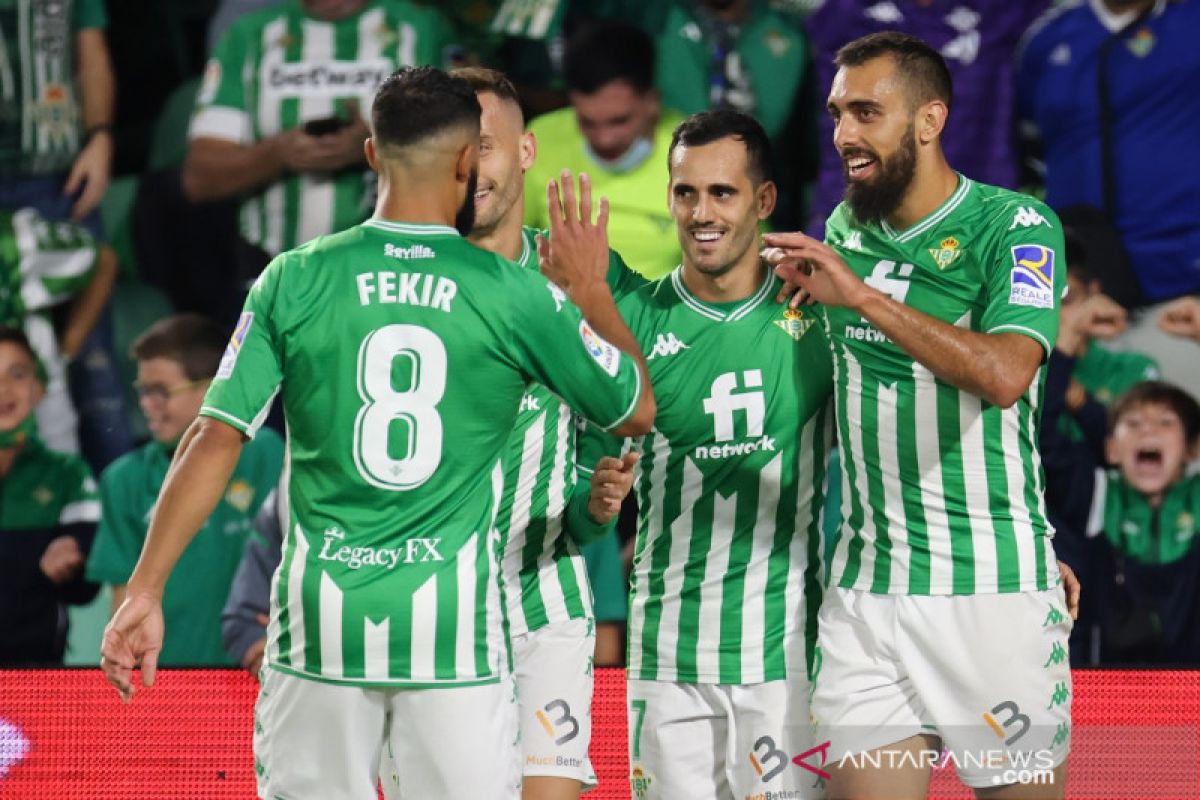 Liga Spanyol - Real Betis naik peringkat kelima, Real Sociedad gagal puncaki klasemen