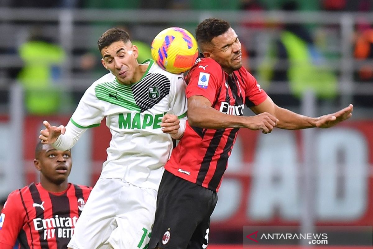 AC Milan dipecundangi Sassuolo di Stadion San Siro