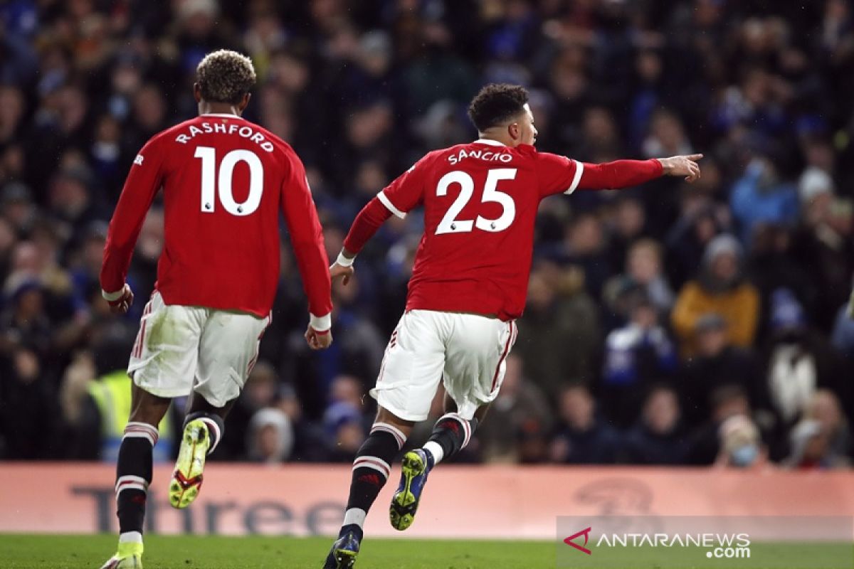 Liga Inggris - Manchester United bawa satu poin dari Stamford Bridge