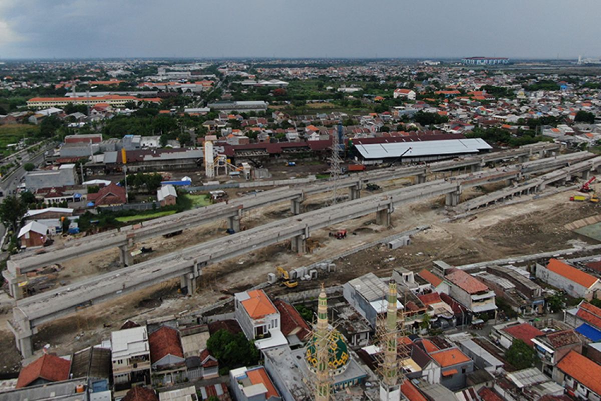 Pembangunan JLLB Surabaya tahap II selama 2021 alami banyak kendala