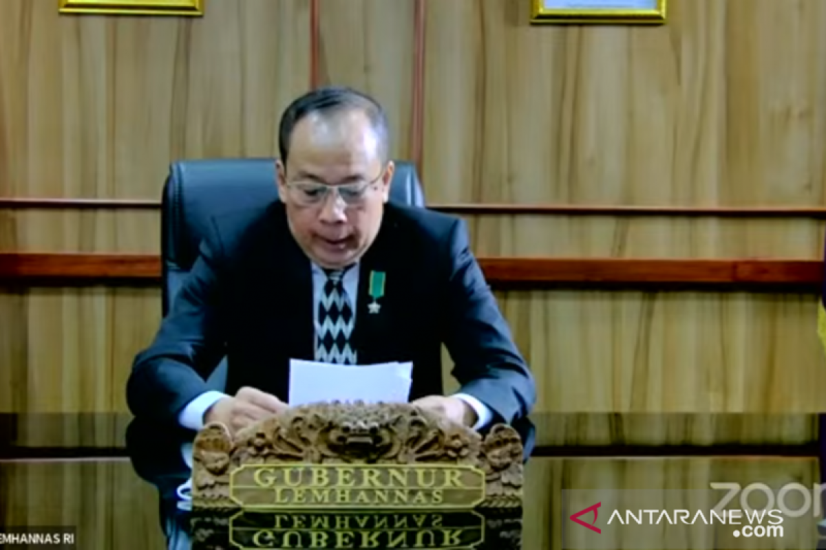 Gubernur Lemhannas: Penanganan korupsi di Indonesia belum diimbangi upaya preventif
