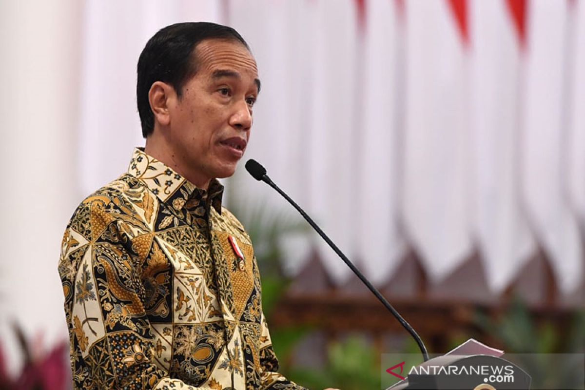 Presiden Jokowi sampaikan enam fokus APBN 2022