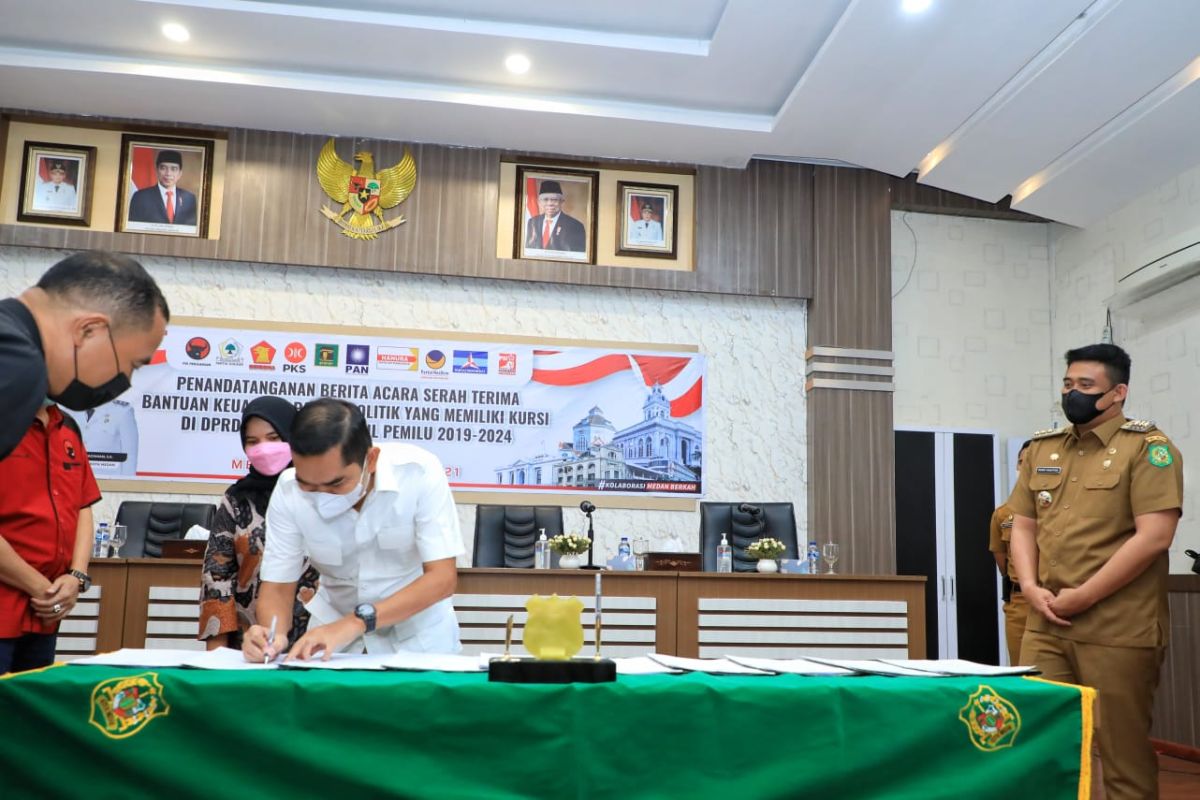 Wali kota Medan: Bantuan keuangan parpol ikut cegah penyebaran COVID-19