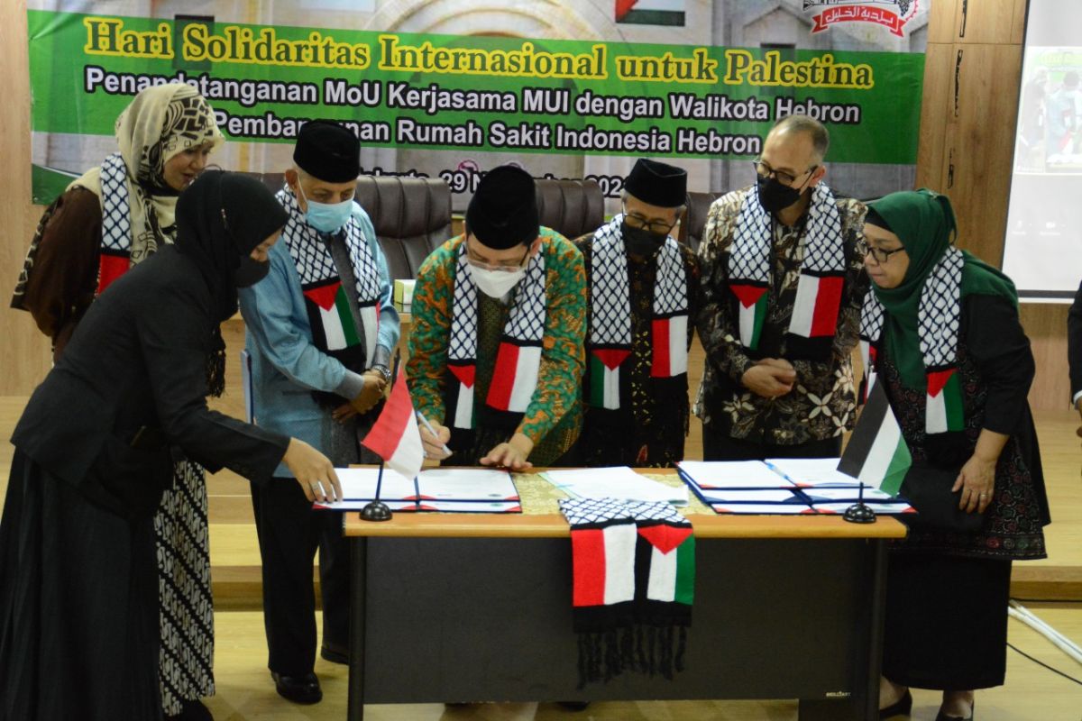 MUI-Wali Kota Hebron teken MoU pembangunan RSIH