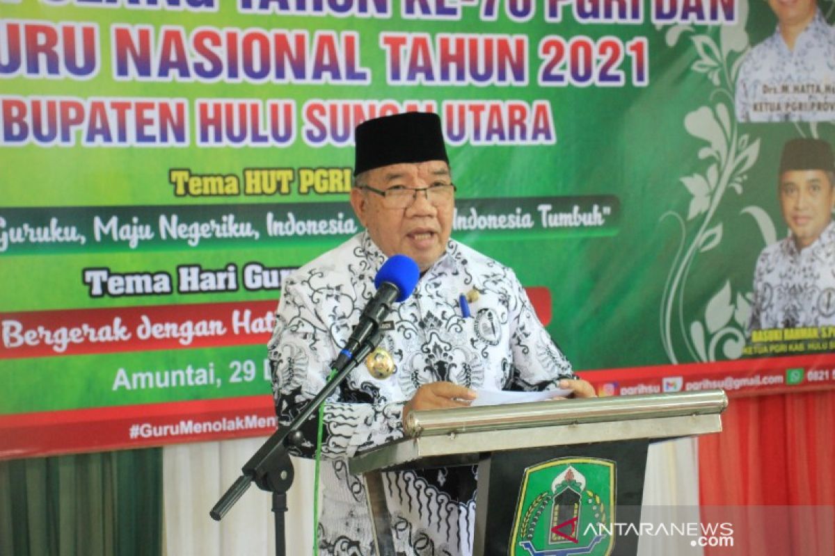 HUT ke 76 PGRI dan HGN, Pandemi nyalakan obor perubahan