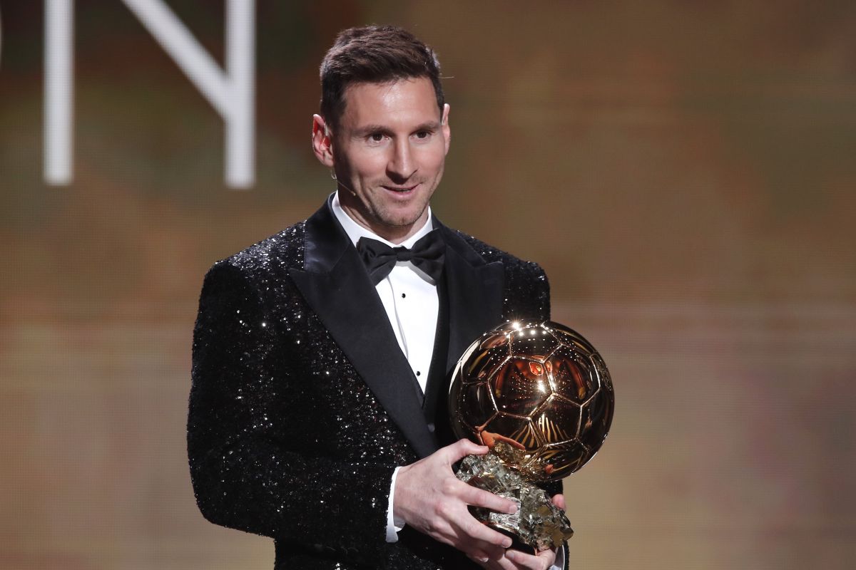 Messi raih Ballon d'Or sebagai pemain terbaik di dunia untuk ketujuh kalinya