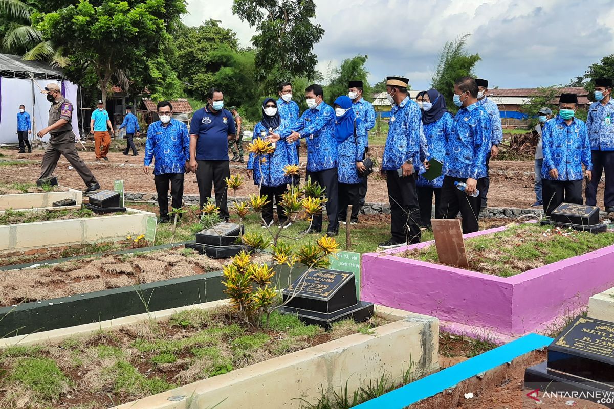 Pemakaman pasien COVID-19 di Kabupaten Tangerang ditata ulang