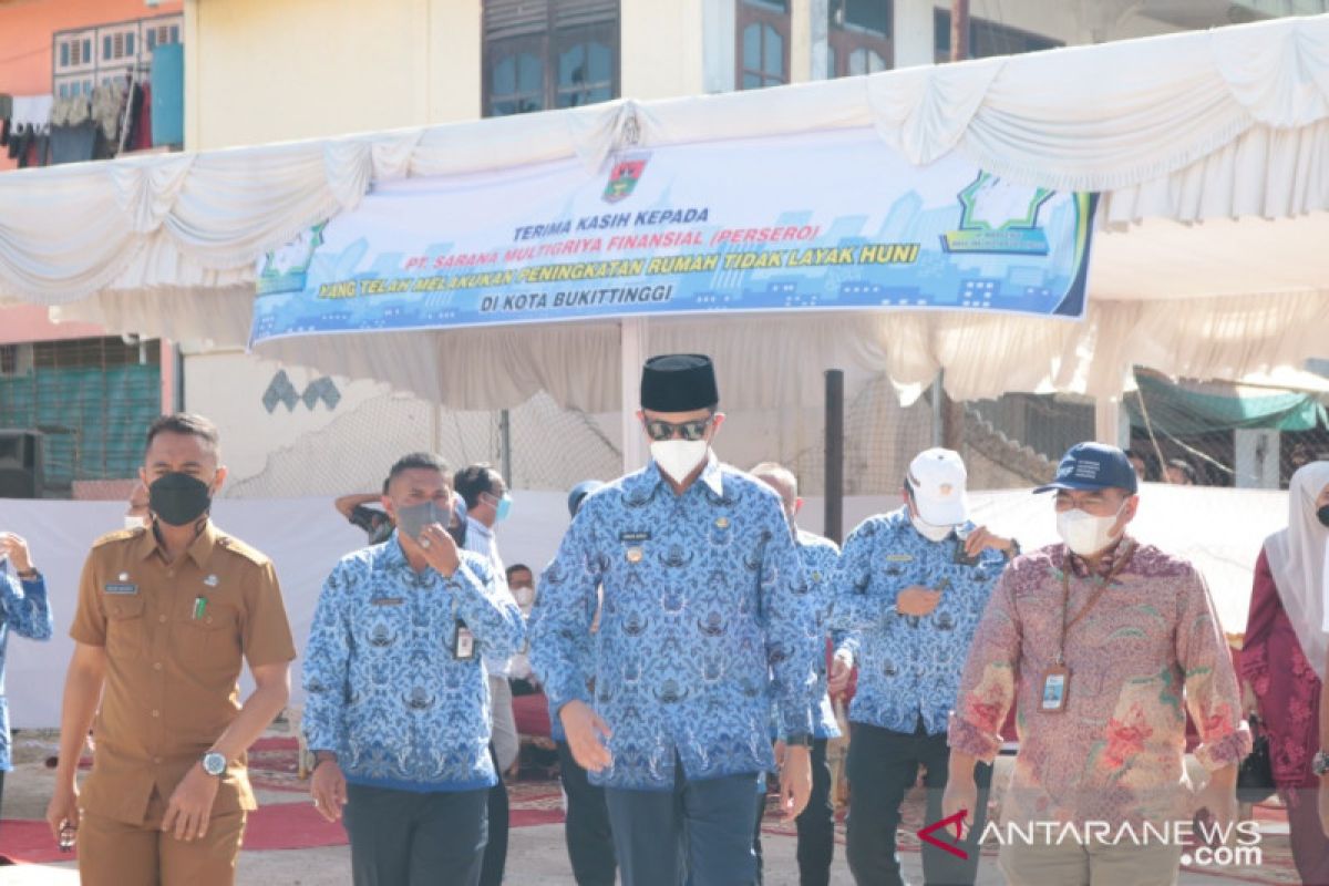 12 unit Rumah Program CSR resmi diserahterimakan di Bukittinggi