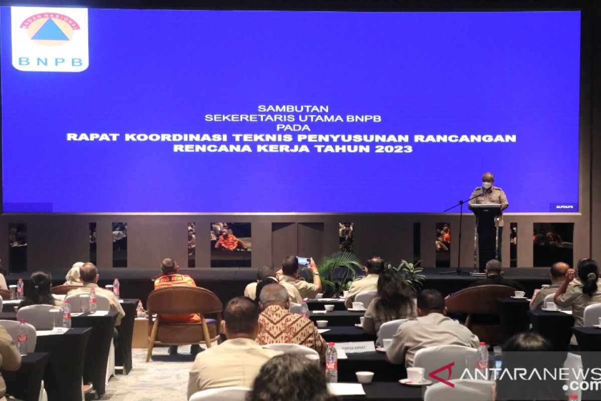 BNPB: Perencanaan yang tepat optimalkan penanggulangan bencana