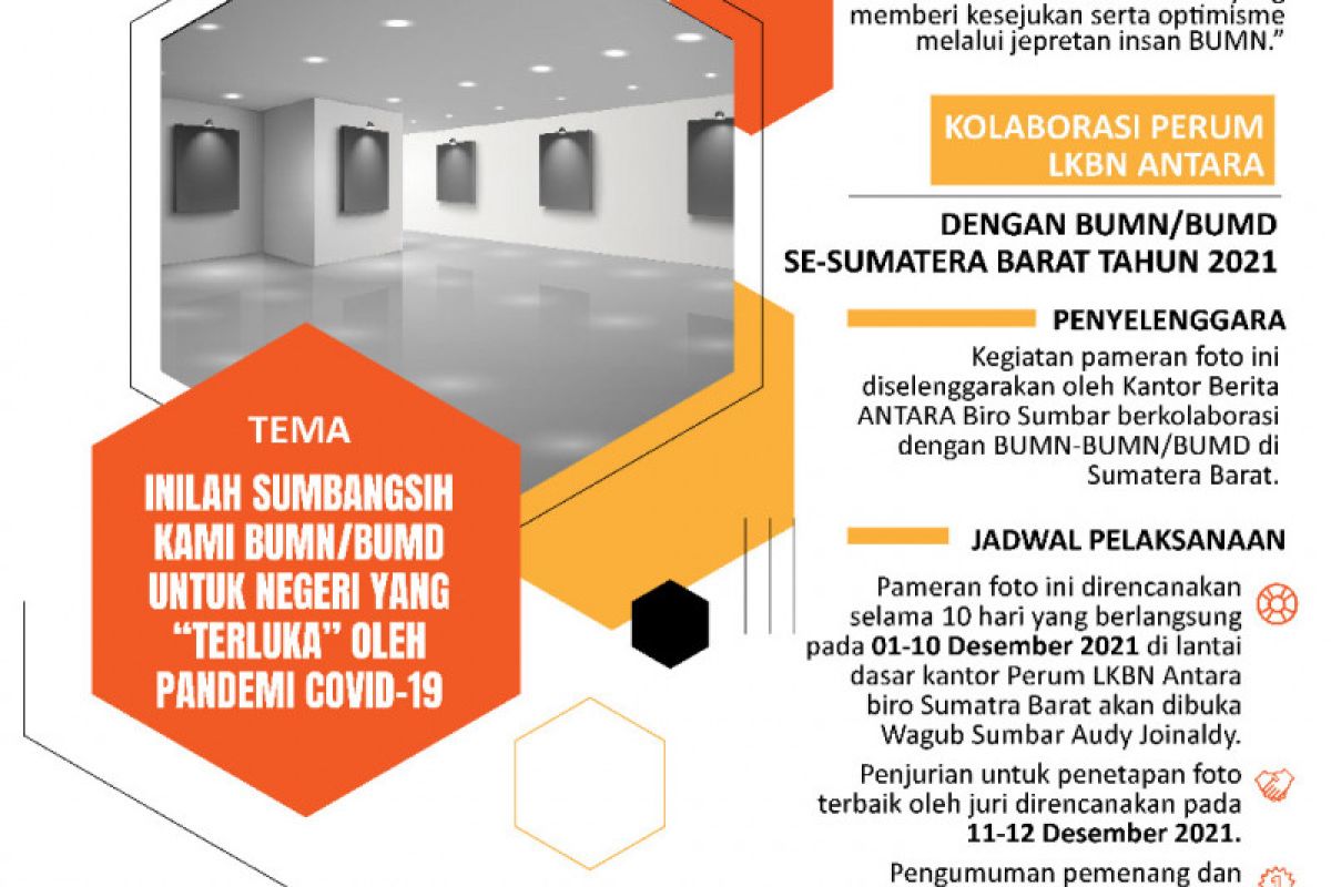 Antara Sumbar gelar pameran foto bertajuk CSR BUMN di masa pandemi