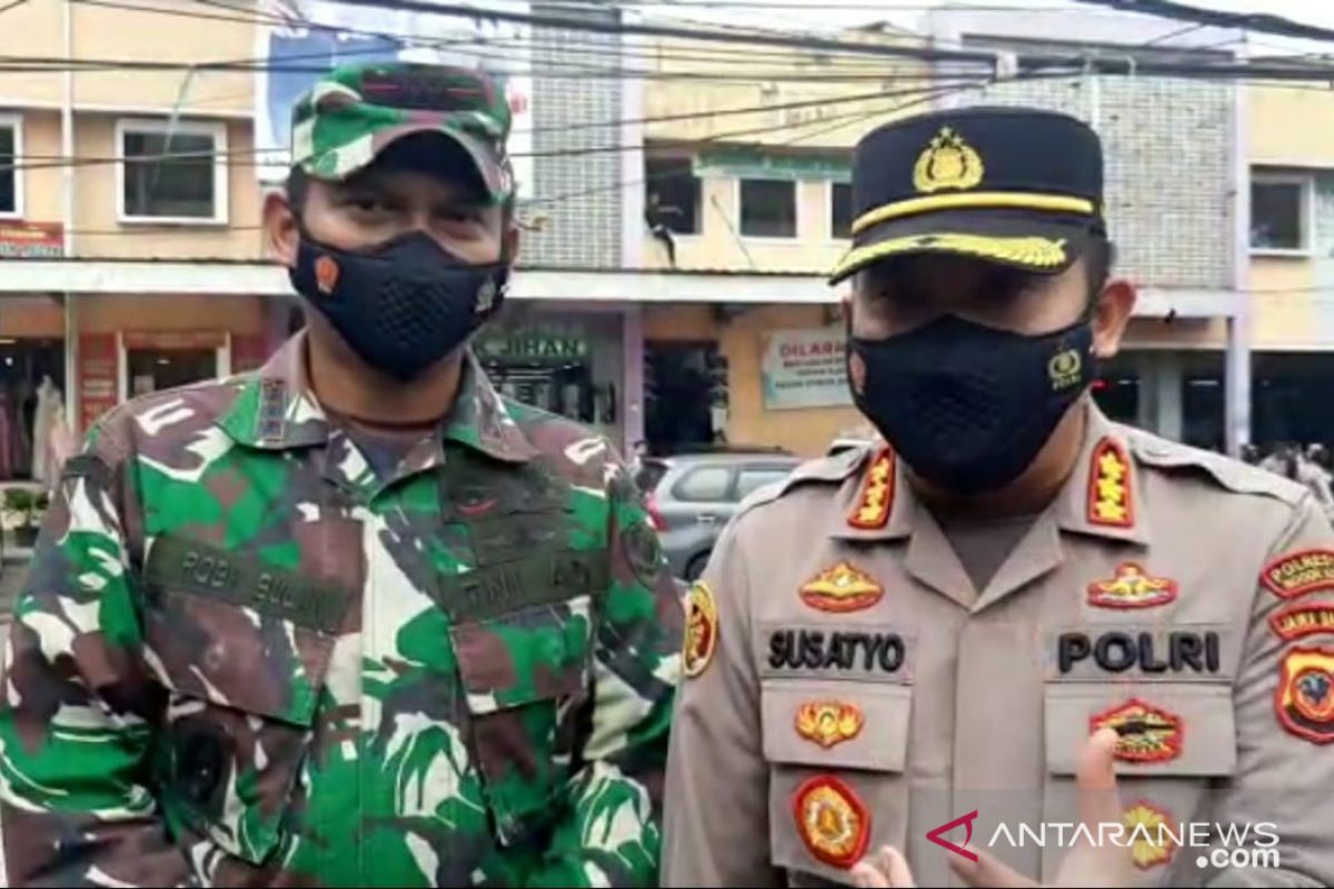 315 warga terjaring dalam gerebek vaksin di Pasar Anyar Kota Bogor