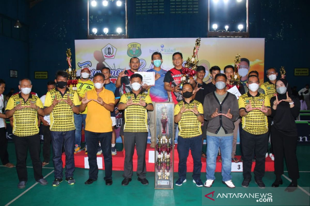 PB Panglima Batur A juara beregu Bupati Cup 2021