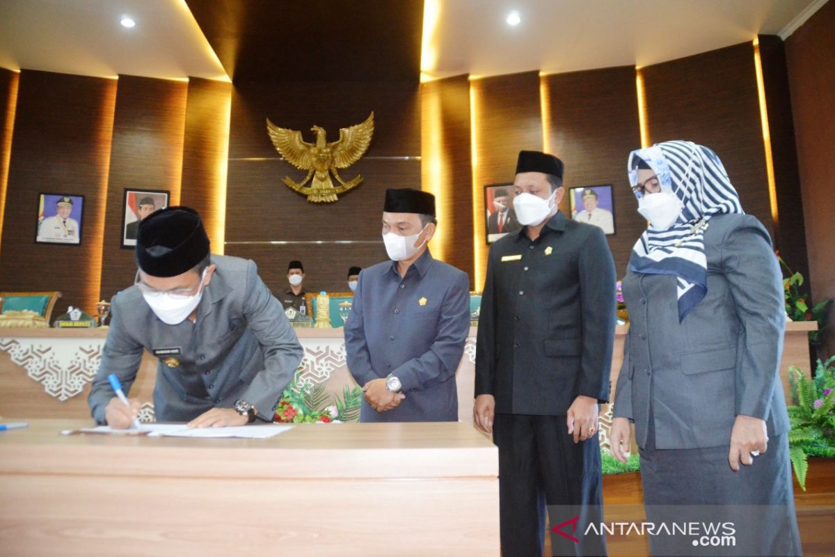 Dewan setujui APBD Batola  2022 Rp1,275 triliun