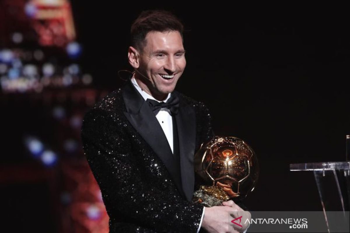 Messi raih Ballon d'Or  ketujuh kalinya