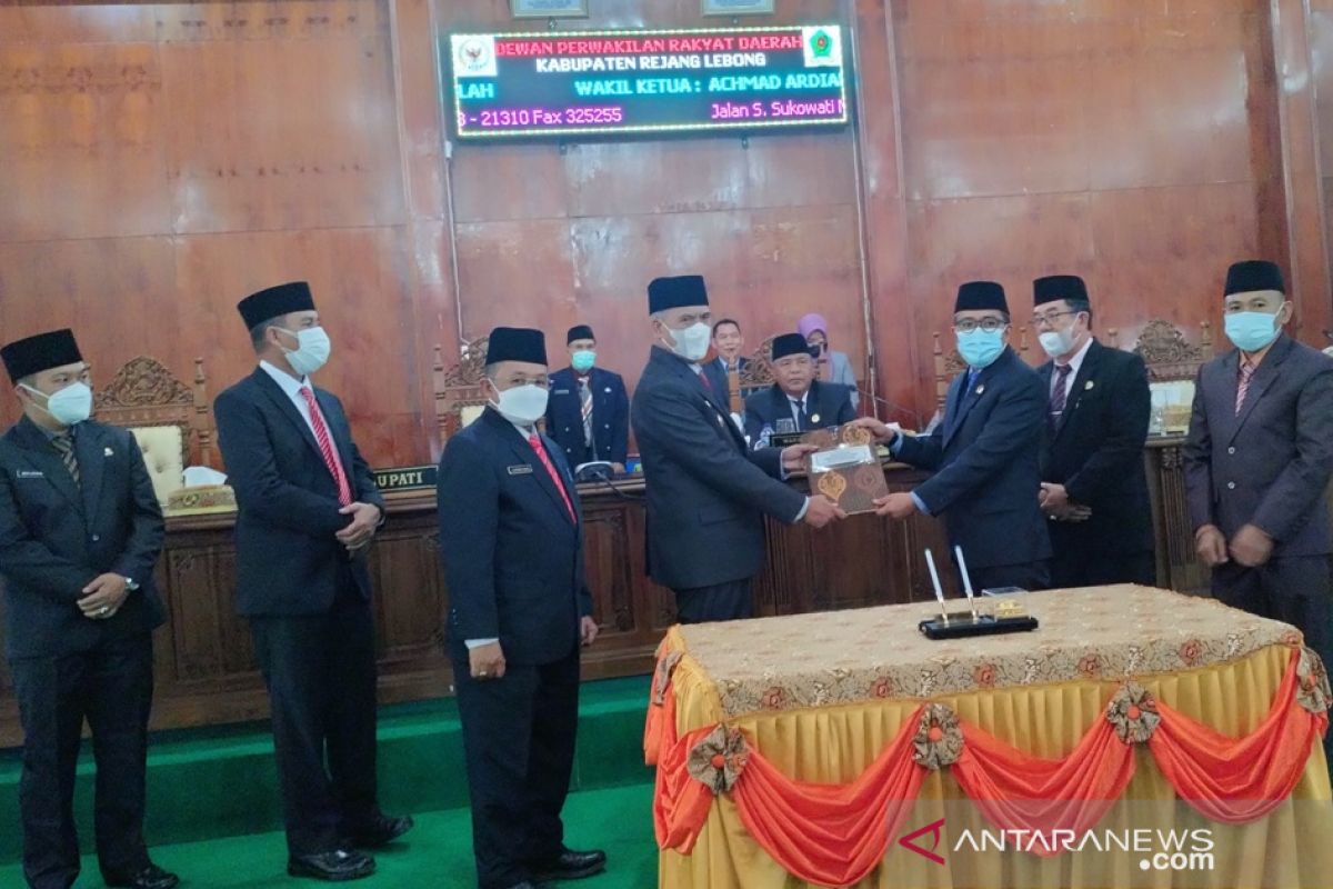 APBD 2022 Kabupaten Rejang Lebong senilai Rp987 miliar