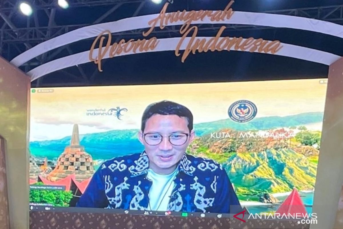 Sandiaga Uno: API 2021 bangkitkan pariwisata di Tanah Air