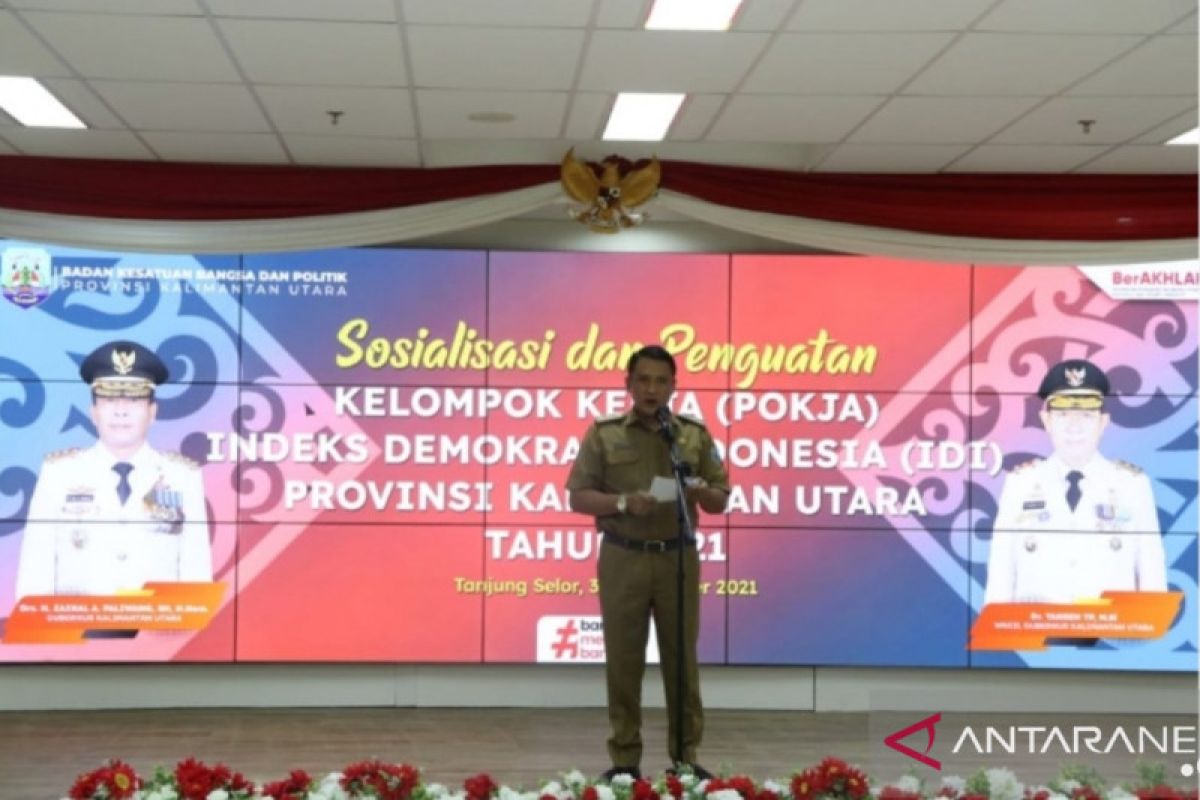 Pemprov Akan Perkuat Tren Positif Indeks Demokrasi di Kaltara