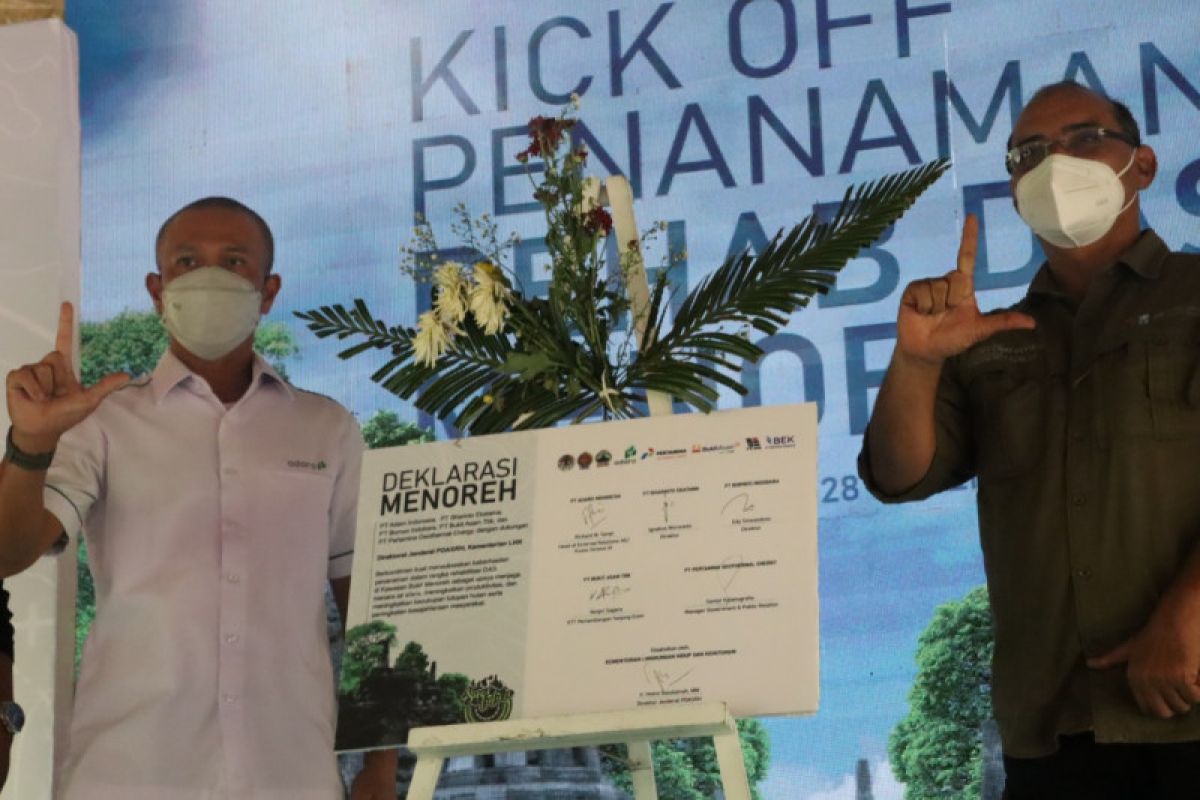 KLHK awali rehabilitasi DAS Menoreh dengan penanaman jenis MPTS