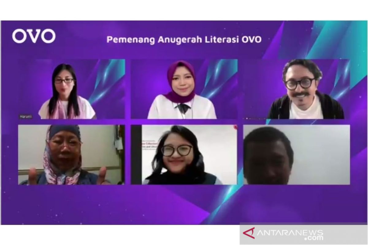 PT Visionet Internasional (OVO) umumkan pemenang Anugerah Literasi OVO