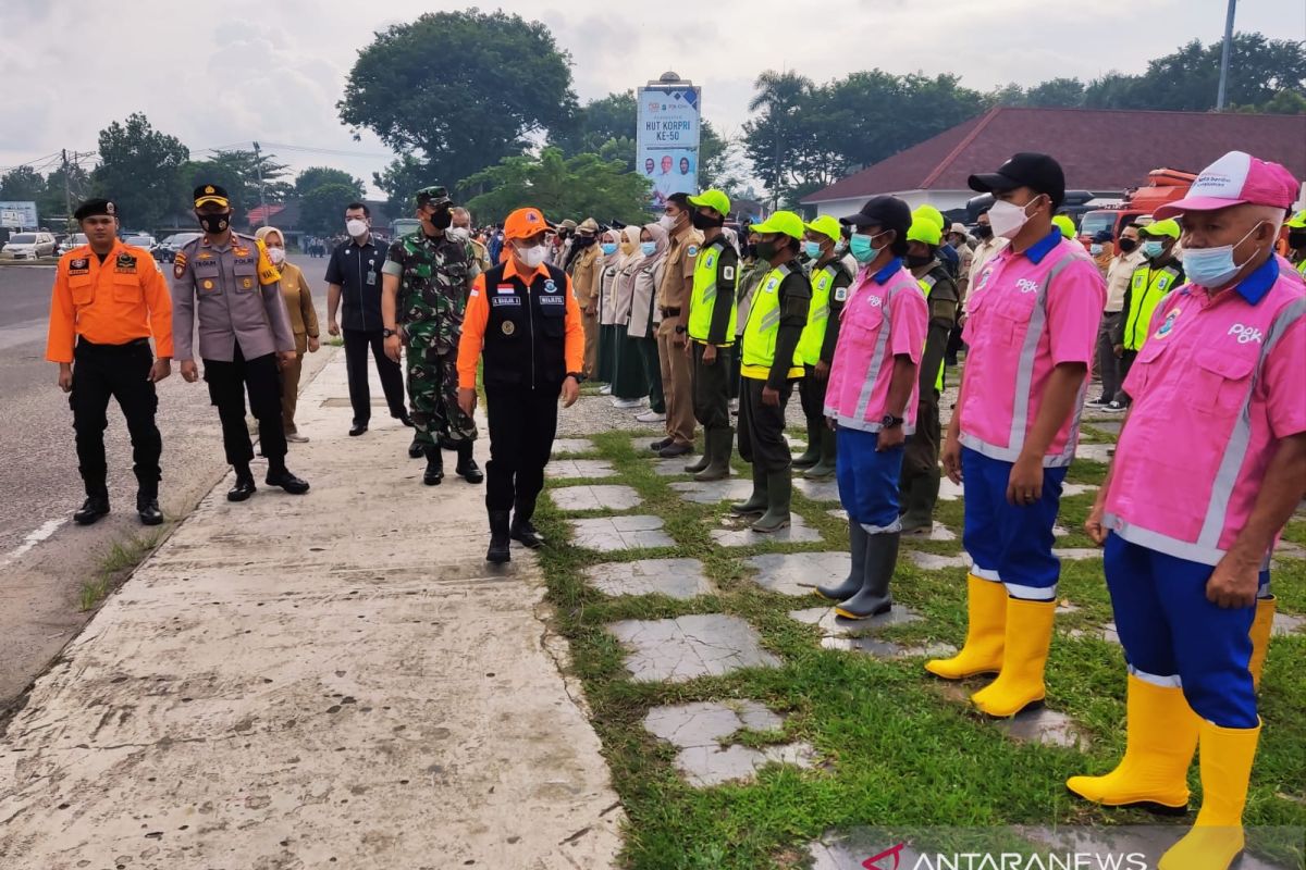 Wali Kota Pangkalpinang cek pasukan kesiapsiagaan bencana