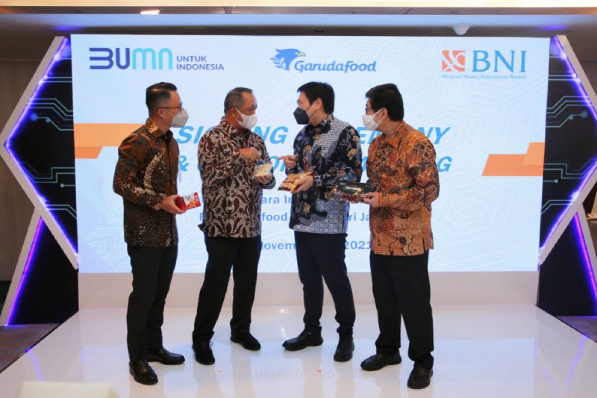 BNI kucurkan kredit investasi Rp1 triliun kepada Garudafood