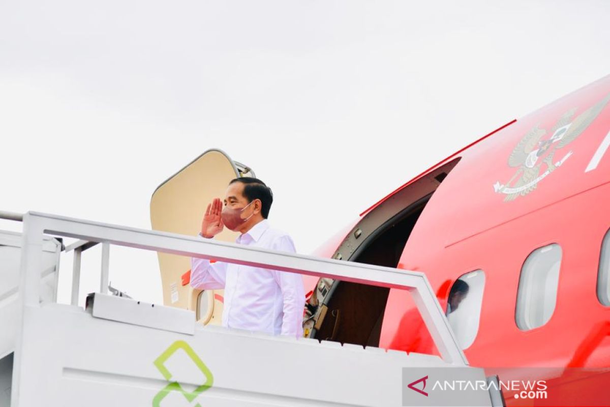 Presiden Jokowi ke Jatim resmikan Bendungan Tugu-Gonseng dan tanam padi