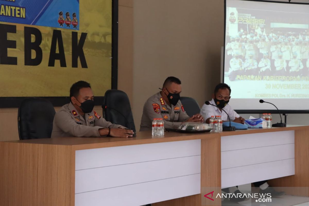 Bidpropam Polda Banten supervisi ke Polres Lebak
