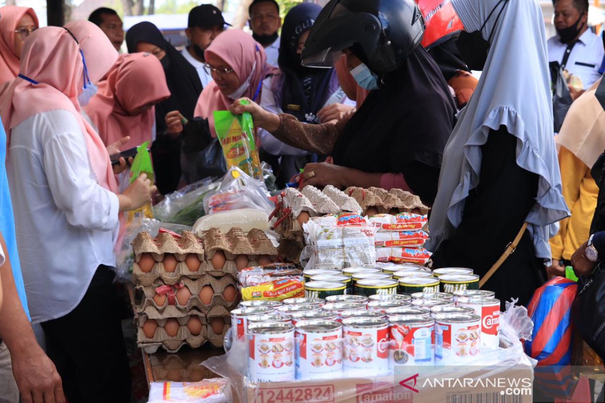 PUPR Payakumbuh gelar pasar murah dan donor darah di Hari Bakti PU ke-76