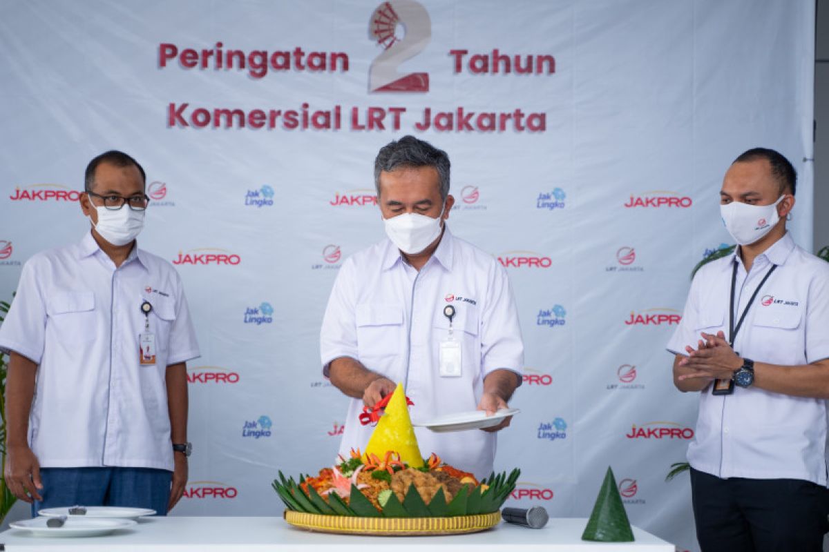 Dua tahun beroperasi, LRT Jakarta siap bertransformasi