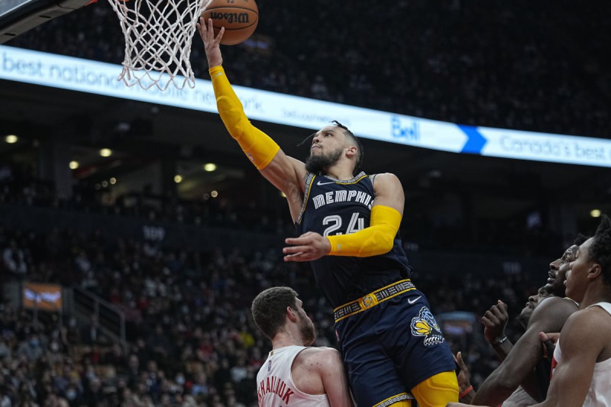 Grizzlies lumpuhkan Raptors 98-91