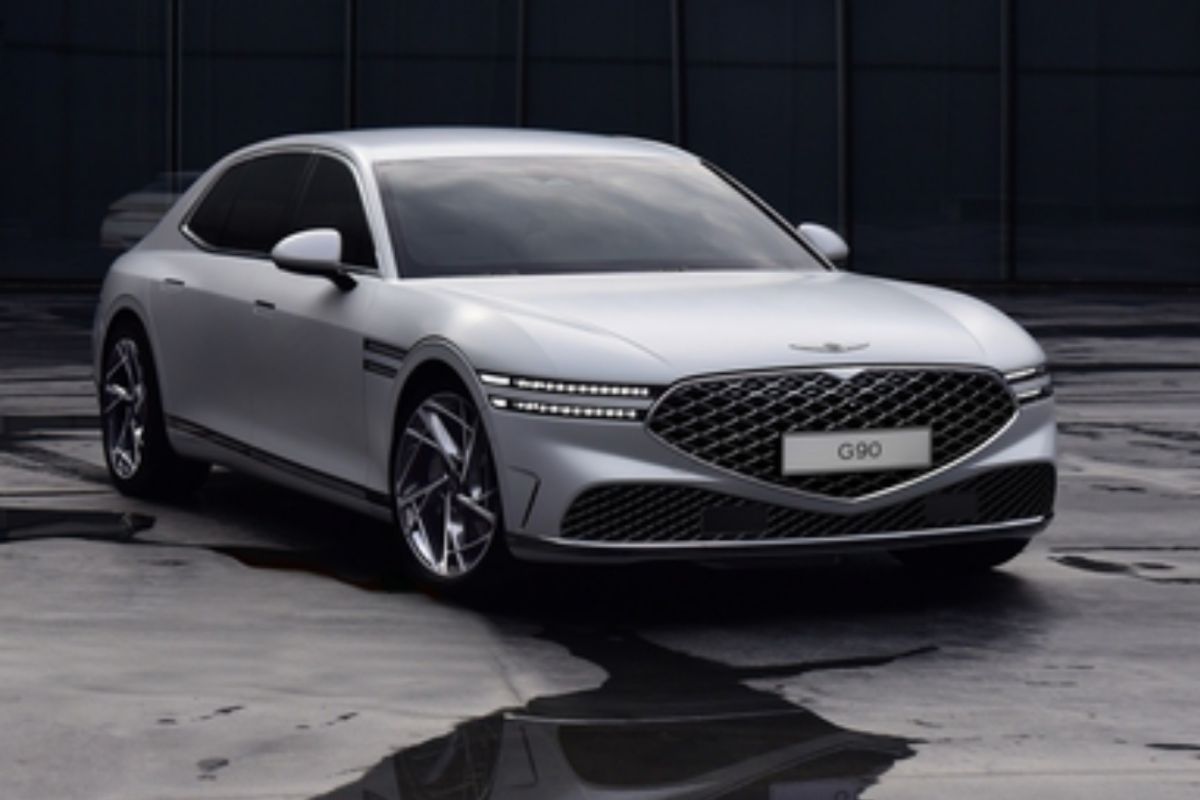 Genesis pamerkan eksterior sedan All New G90