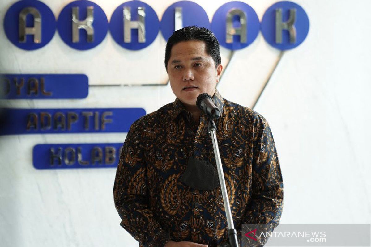 Erick: Efisiensi di perusahaan milik BUMN ciptakan holding yang kuat